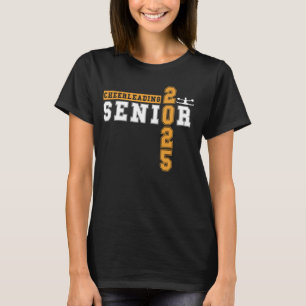 Camiseta Alegre Senior Cheer Senior 2025 Gradua
