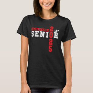 Camiseta Alegre Senior Cheer Senior 2025 Gradua