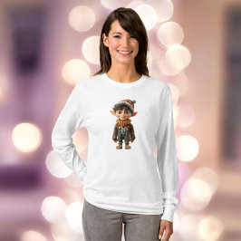 Camiseta Alegre té de mujeres de Navidades mayores