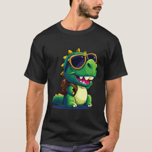Camiseta Alegres Embarcaciones De Dino En Una Aventura Esco