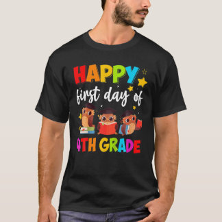 Camiseta Alegres Lechuzas Felices El Último Día Del Cuarto