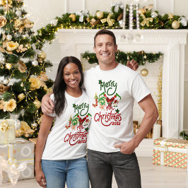 Camiseta Alegres Navidades 2023 Unisex T-Shirt