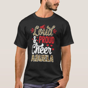Camiseta Alegría Abuela La Mayor Impresión De Leopardo De V