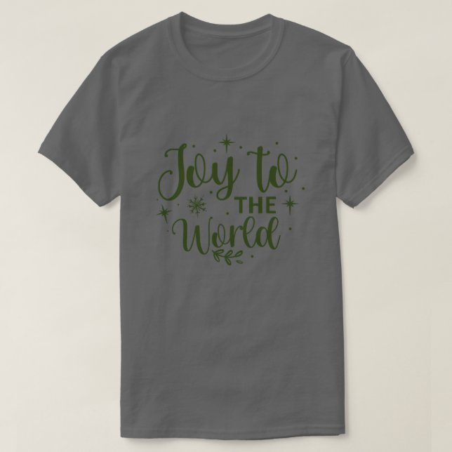 Camiseta Alegría al mundo01 (Diseño del anverso)