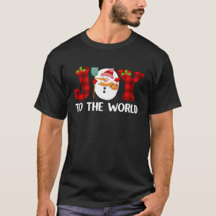 Camiseta Alegría al mundo Natividad Los Navidades Jesús se 