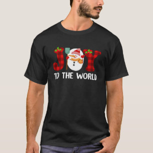Camiseta Alegría al mundo Natividad Los Navidades Jesús se 
