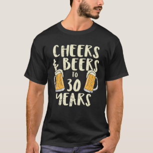 Camiseta Alegría cerveza de 30 años de edad 30 años Bebi