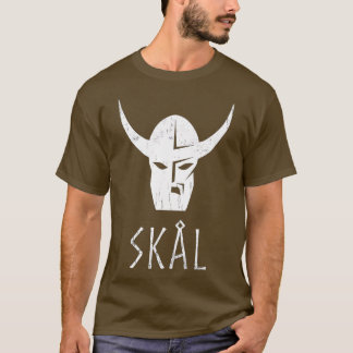 Camiseta Alegría de carne de cerveza nórdica para beber