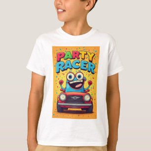 Camiseta 🎨 Alegría de Coche para Niños para Aventuras Diar