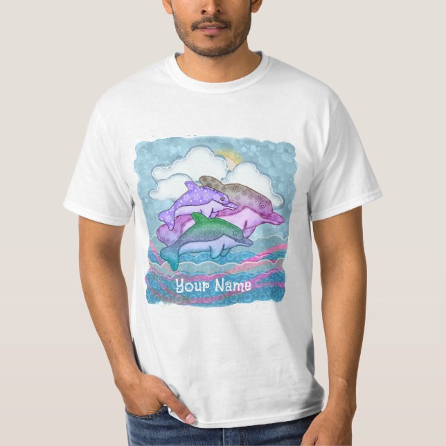 Camiseta Alegría de delfín (Anverso)