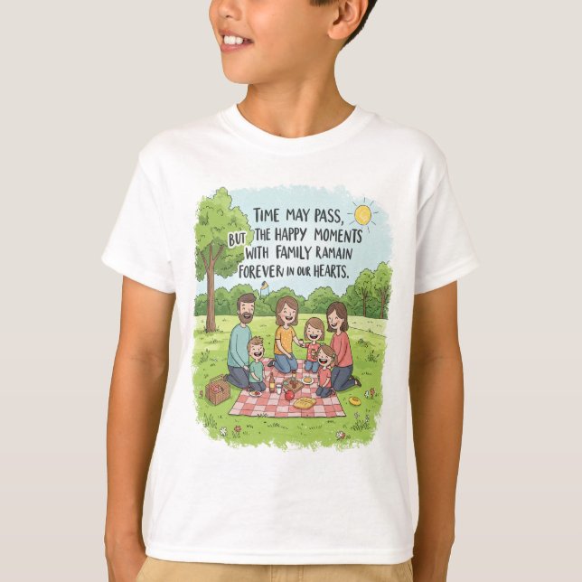 Camiseta Alegría de la familia eterna Tee (Anverso)