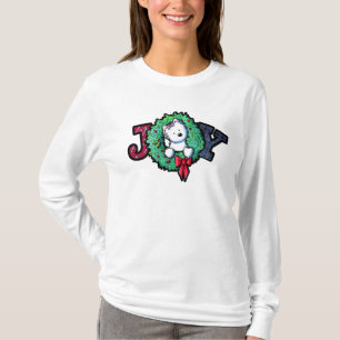 Camiseta Alegría de los Navidades de KiniArt Westie