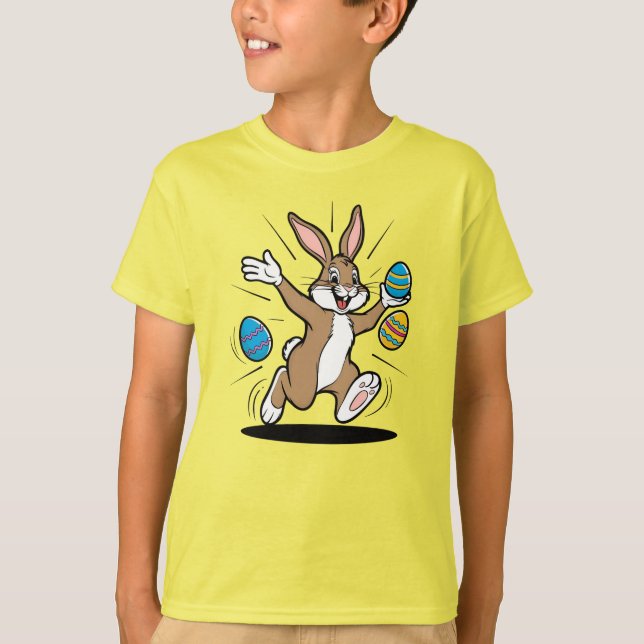 Camiseta Alegría de Pascua en movimiento (Anverso)