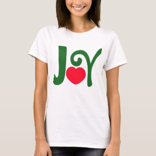 Camiseta Alegría del corazón del navidad