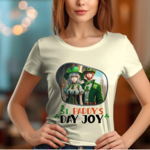 Camiseta Alegría del Día de San Paddy - Encantos afortunado
