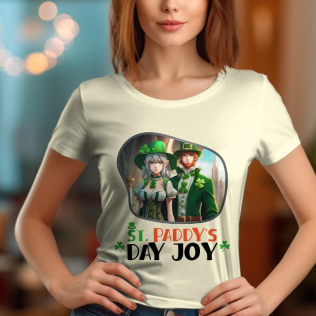 Camiseta Alegría del Día de San Paddy - Encantos afortunado (Subido por el creador)