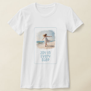Camiseta "Alegría en cada paso"