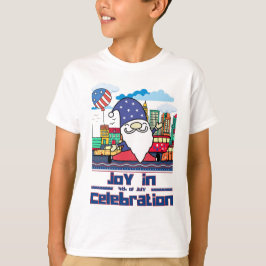 Camiseta Alegría en la celebración del 4 de julio