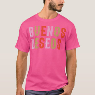 Camiseta Alegría europea de Buenos Deseos y vacaciones feli