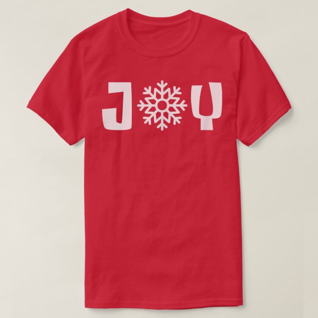 Camiseta Alegría Feliz Navidad Temporada de Yuletismo Famil (Diseño del anverso)