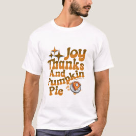 Camiseta Alegría, gracias y zapato de calabaza - 1 Tesalóni