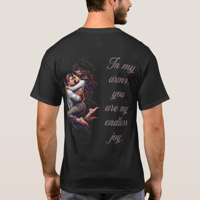 Camiseta Alegría infinita (Reverso)