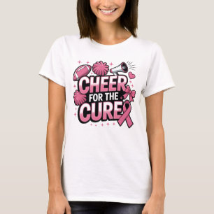 Camiseta Alegría Por La Conciencia Sobre El Cáncer De Mama