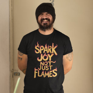 Camiseta Alegría por la llama, no solo por las llamas