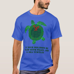 Camiseta Alegría por la paz y tortugas marinas
