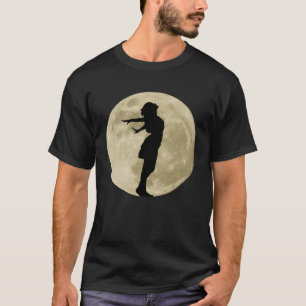 Camiseta Alegría por la vida luna llena optimismo de radian