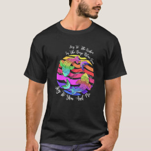 Camiseta Alegría Por Los Peces En El Profundo Mar Azul Ale