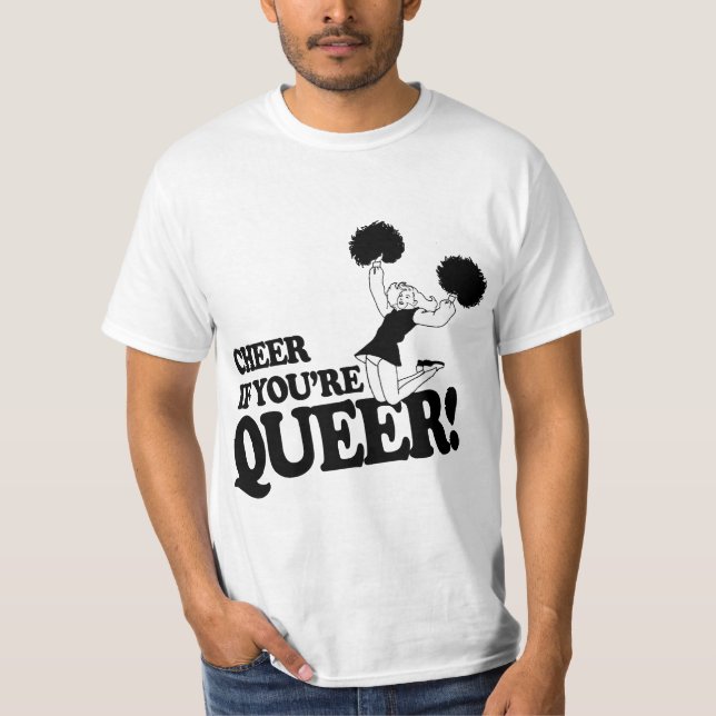 Camiseta ALEGRÍA SI USTED es RARO (Anverso)