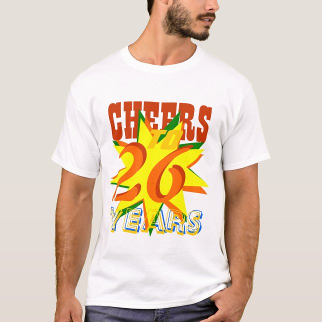 Camiseta Alegrías a 26 años (Anverso)