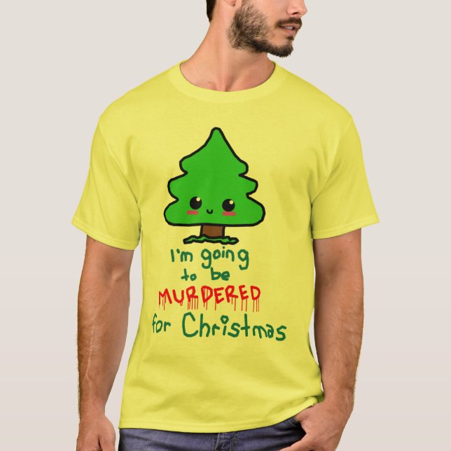 Camiseta Alegrías del navidad (Anverso)