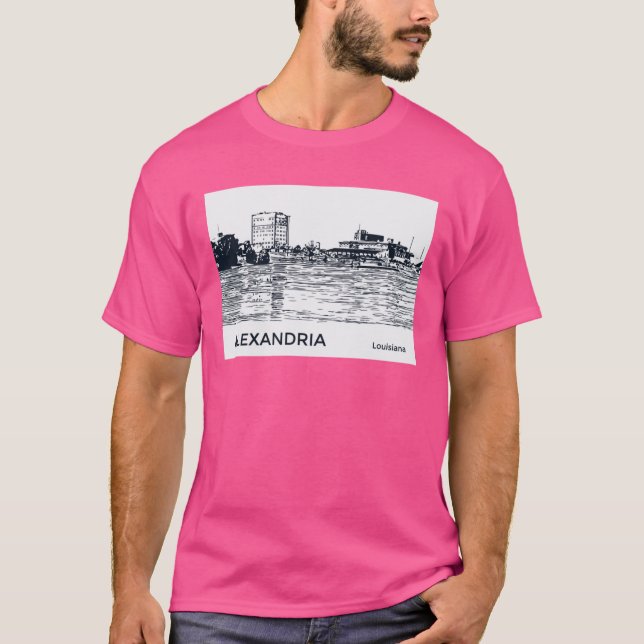 Camiseta Alejandría sobredimensionado (Anverso)