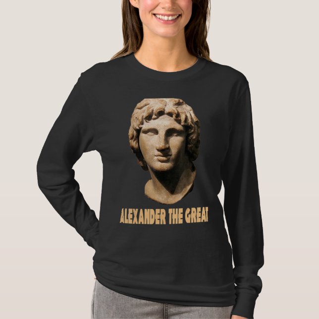 Camiseta Alejandro Antiguo El Grande De Macedonia Alejandrí (Anverso)