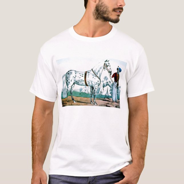 Camiseta Alejandro el caballo, Estados Unidos 1840 (Anverso)