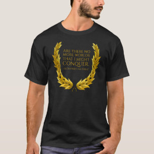 Camiseta Alejandro El Gran Inspirador Q Griego Antiguo