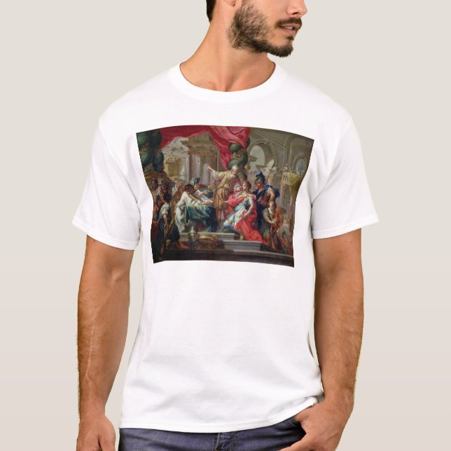Camiseta Alejandro el Grande en el Templo de Jerusalén (Anverso)