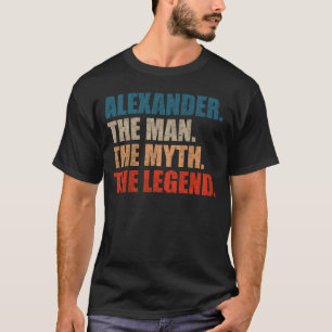Camiseta Alejandro El Hombre La Mitología La Leyenda