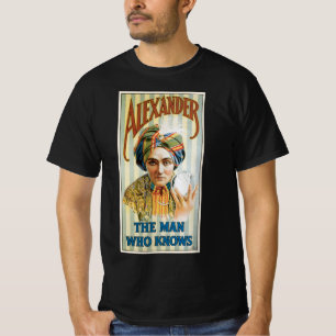 Camiseta Alejandro, el hombre que sabe, el Poster de la mag