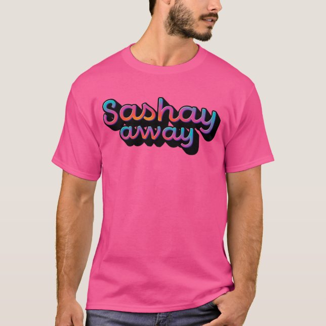 Camiseta Aléjate con estilo (Anverso)