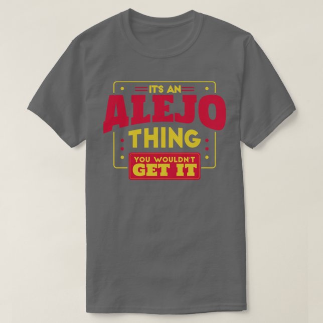 Camiseta Alejo (Diseño del anverso)