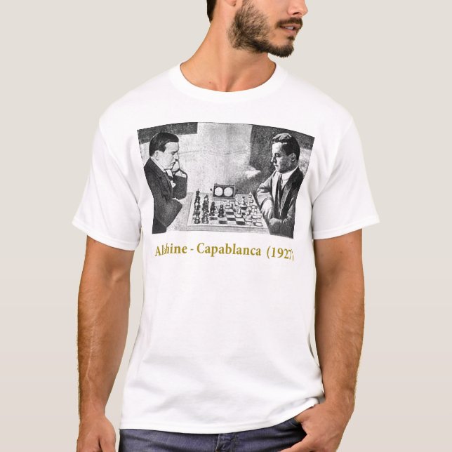 Camiseta alekhine-capablanca (Anverso)