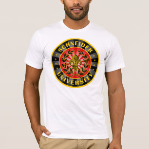 Camiseta Alemán de la universidad de Schneider