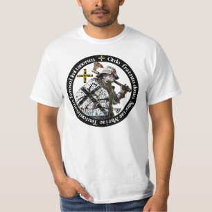 Camiseta Alemán orden caballero con hacha Shirt