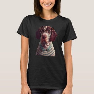 Camiseta Alemán Shorthair Pointer GSP Mom DAD 1
