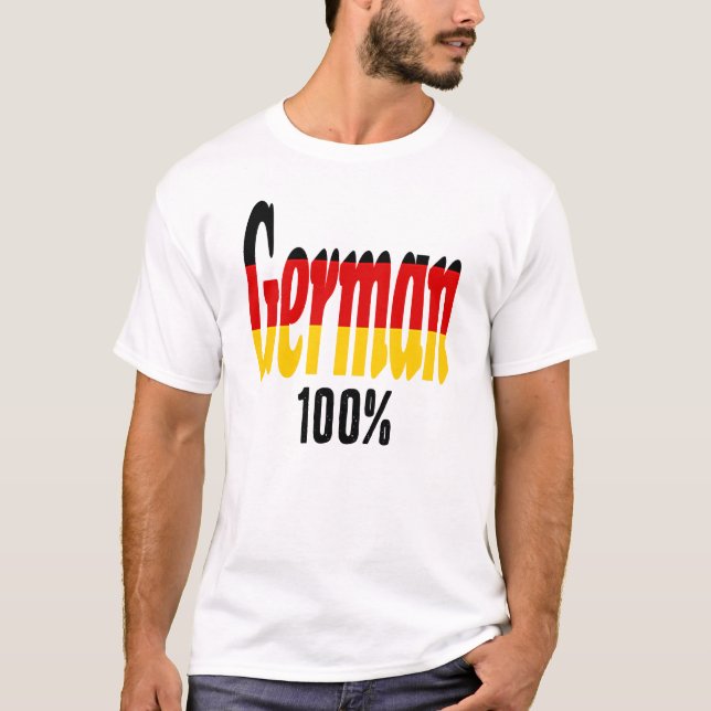 Camiseta alemana al 100% (Anverso)