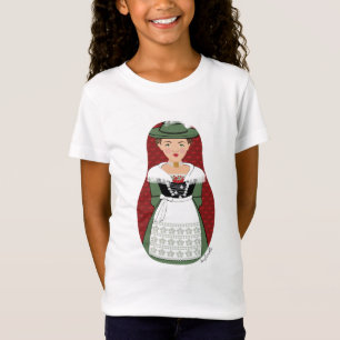 Camiseta alemana, bávara de los Chicas Matryoshka