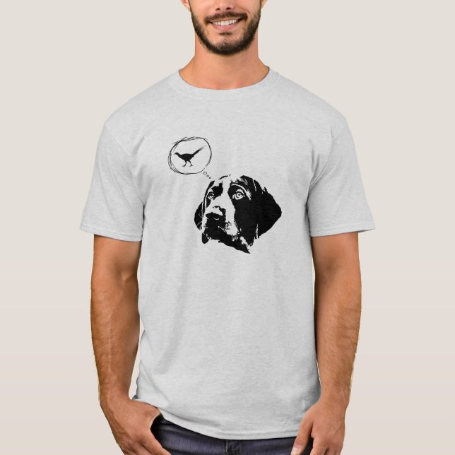 Camiseta alemana de los cerebros del indicador de (Anverso)